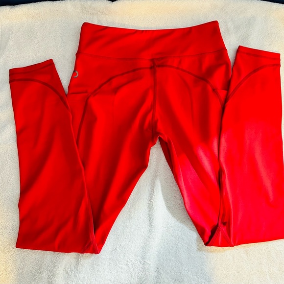 Red Curves and Combat Boots workout pants size Large - Picture 2 of 6